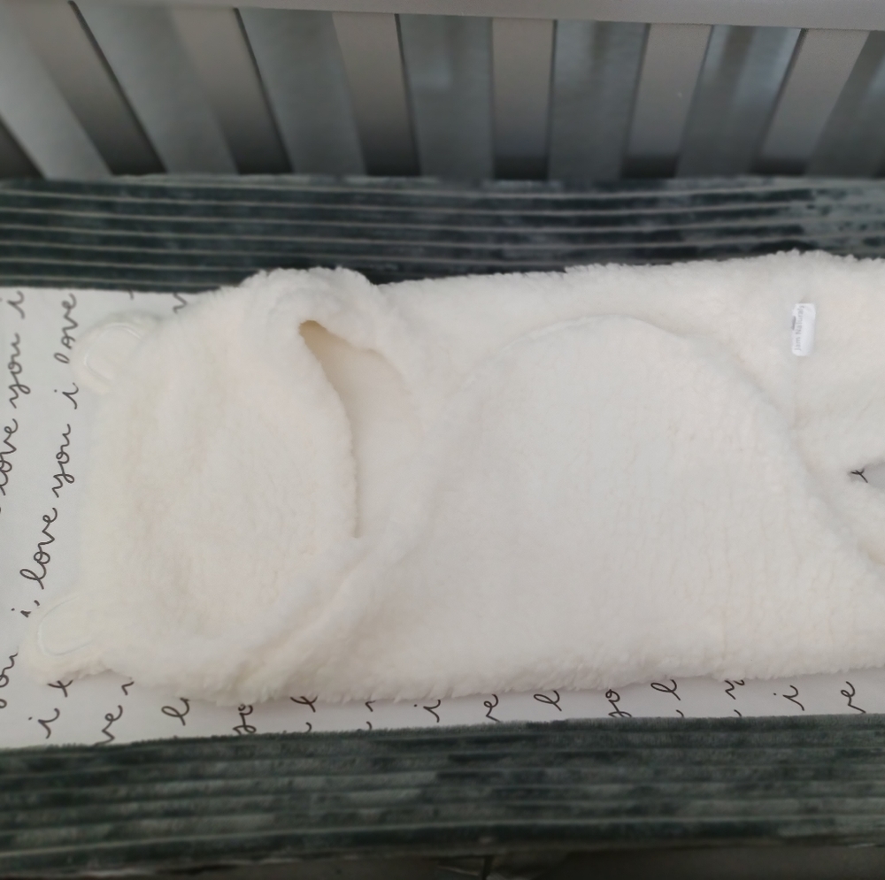 JAM NATURALS Soft Bear Cashmere Swaddle 0-6M